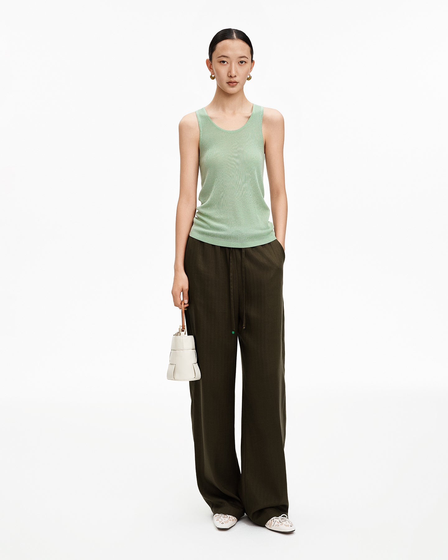 Tencel Silk Knitted Cover-up Vest