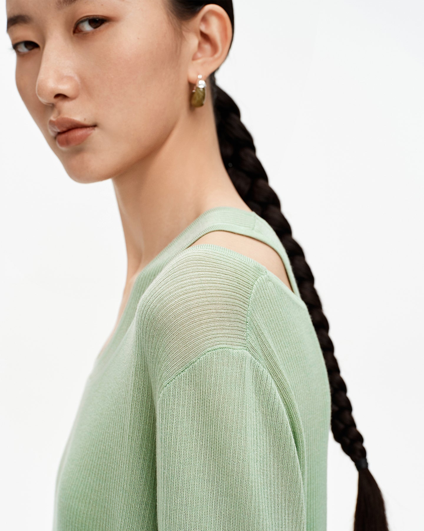 Tencel Silk Knitted Cover-up Vest
