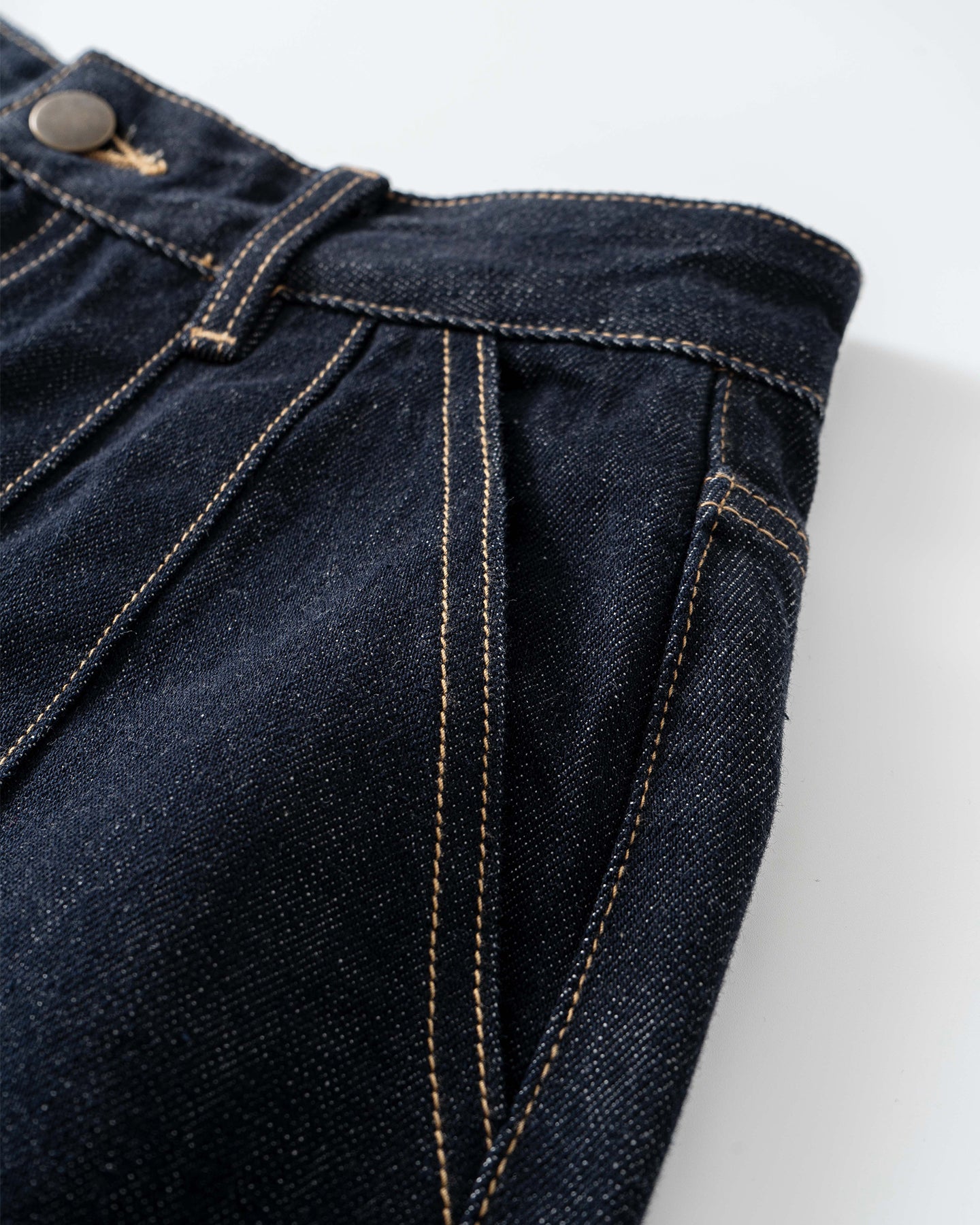 Cotton-Blend Vintage Washed Jeans