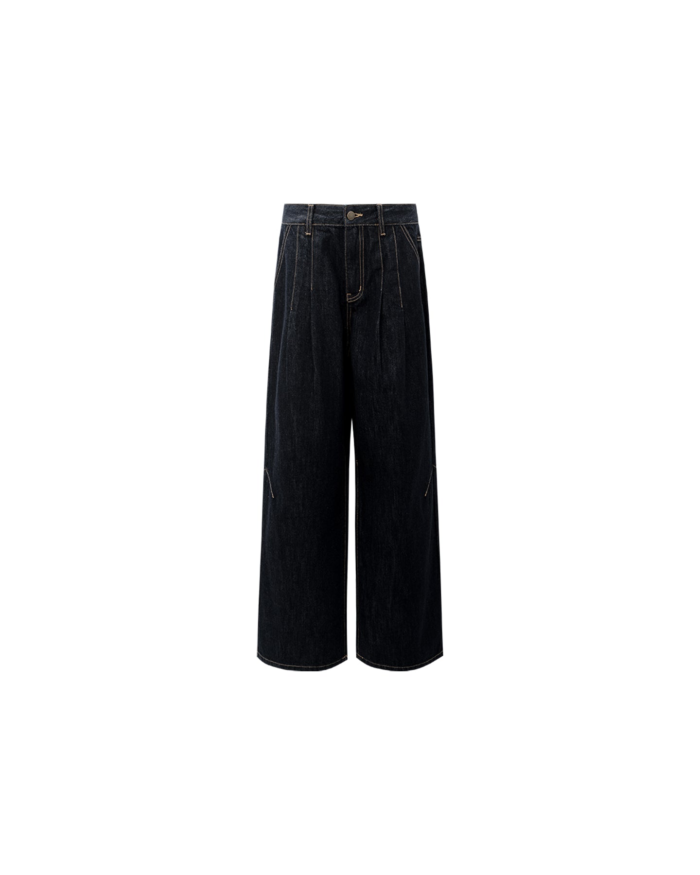 Cotton-Blend Vintage Washed Jeans