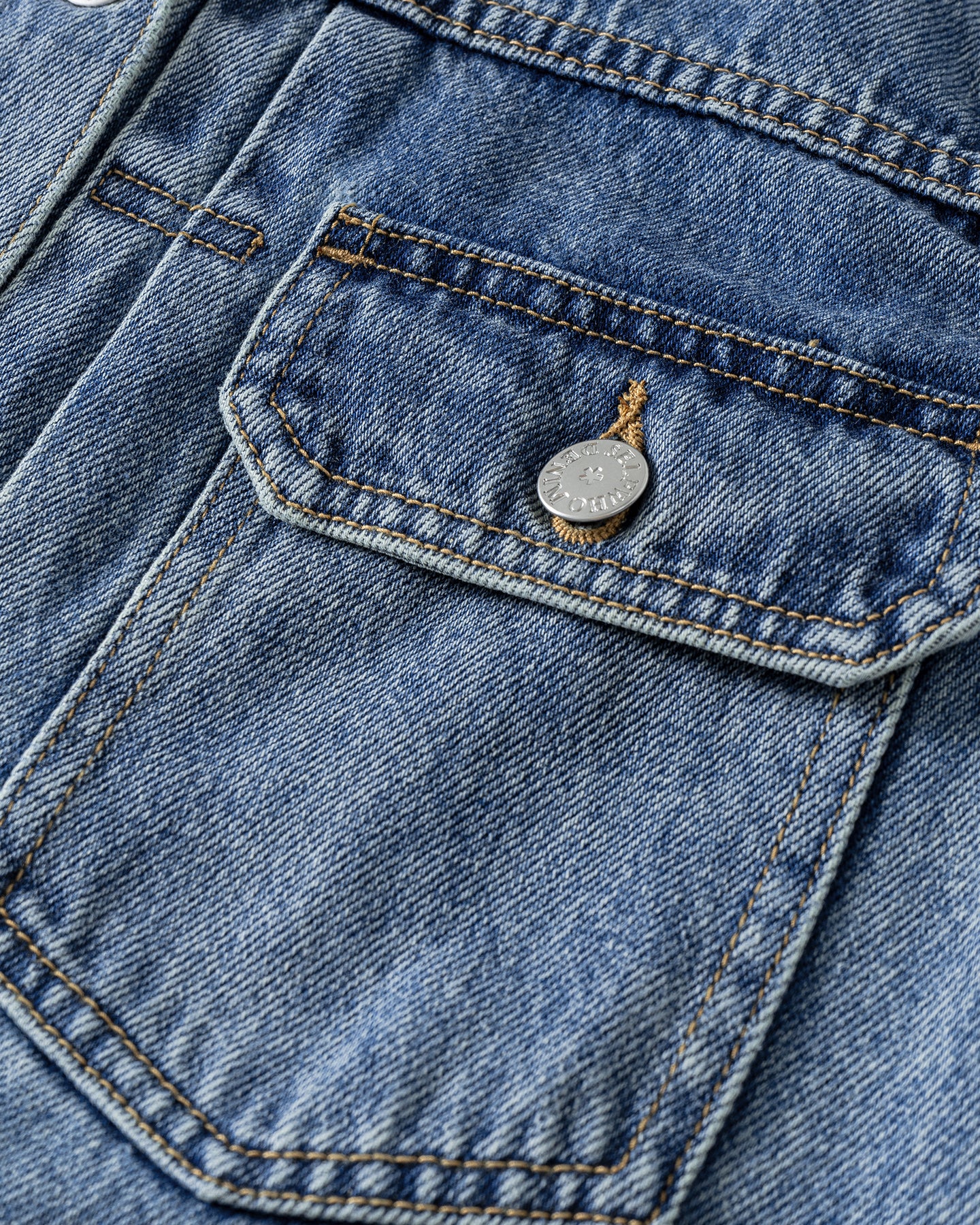 Cotton Vintage Washed Denim Jacket