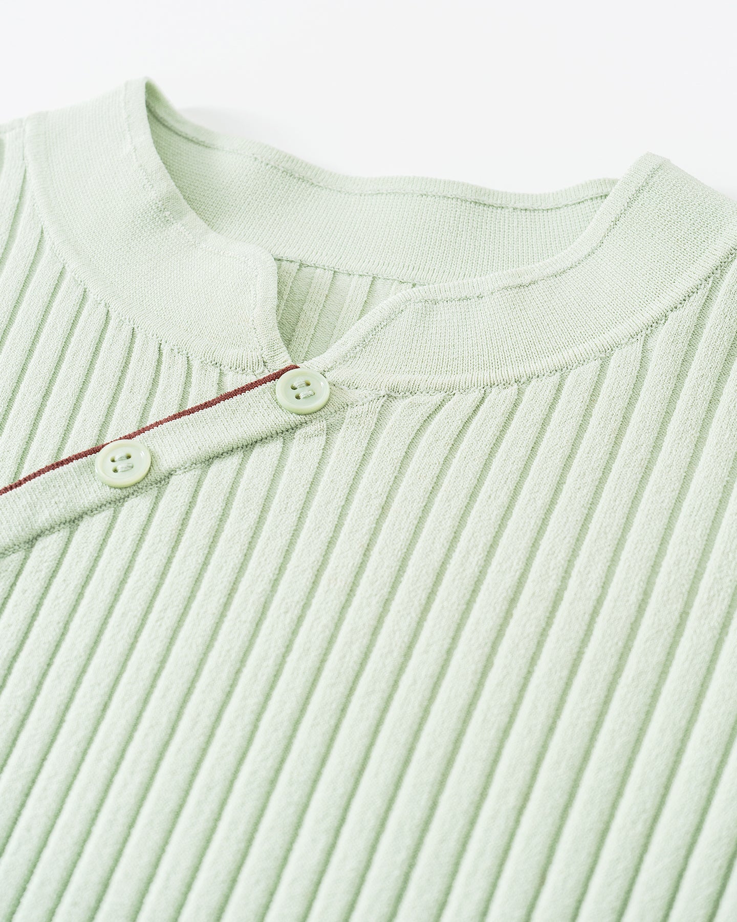 Stand-Collar Slim-Fit T-Shirt with Structured Shoulders