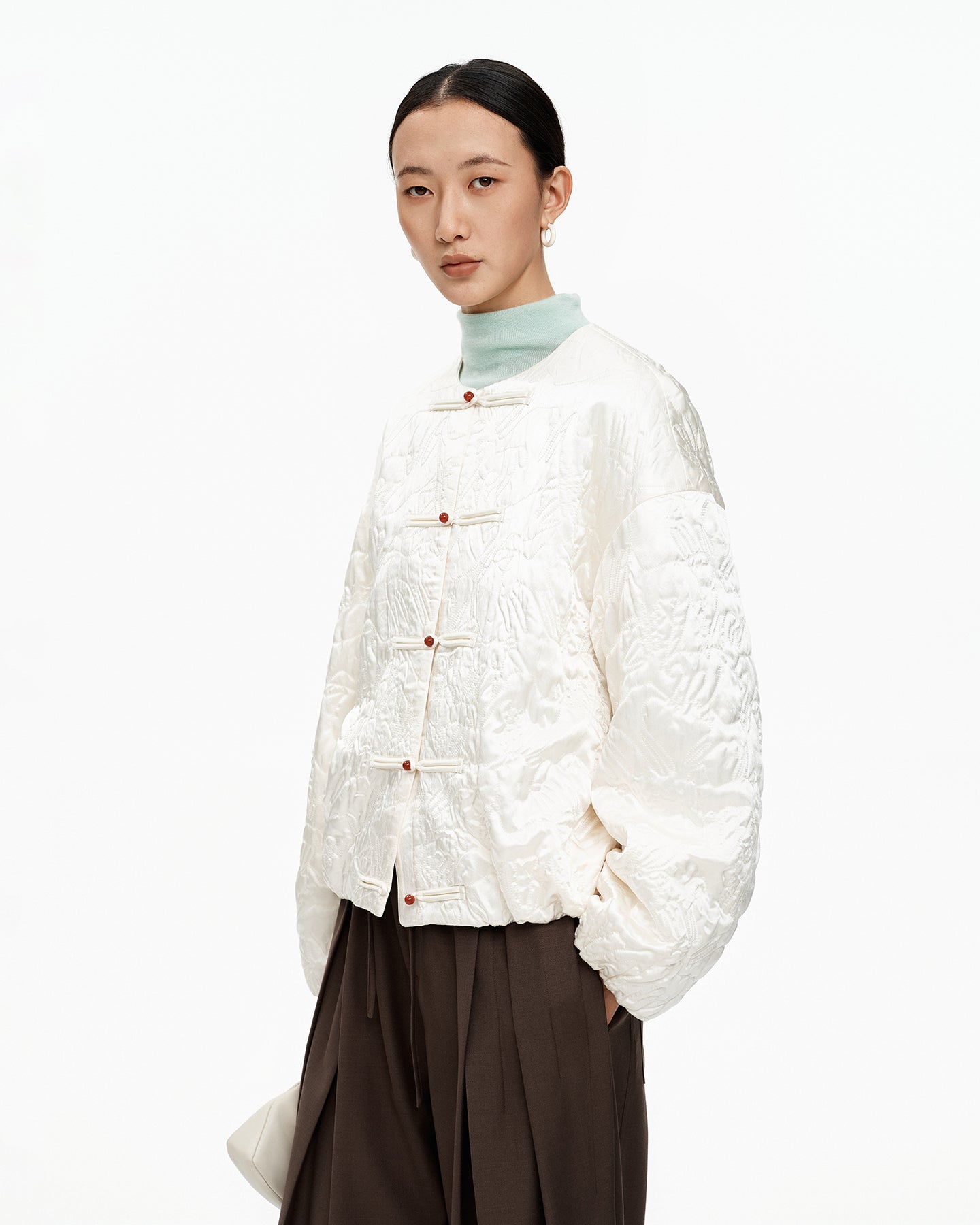 New Chinese Style Zodiac Horse Quilted Jacket