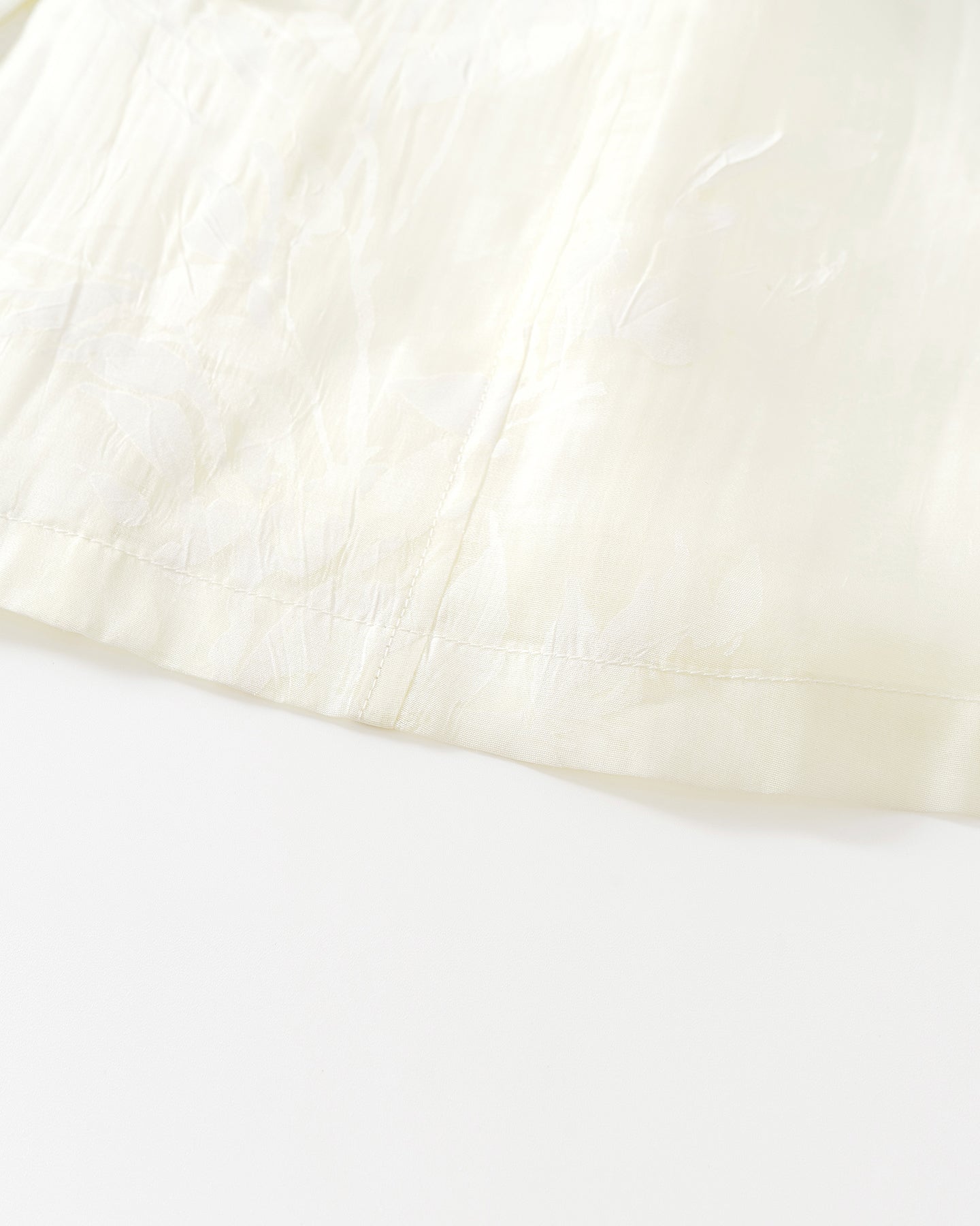 New Chinese-Style Shirt with Willow Branch Print