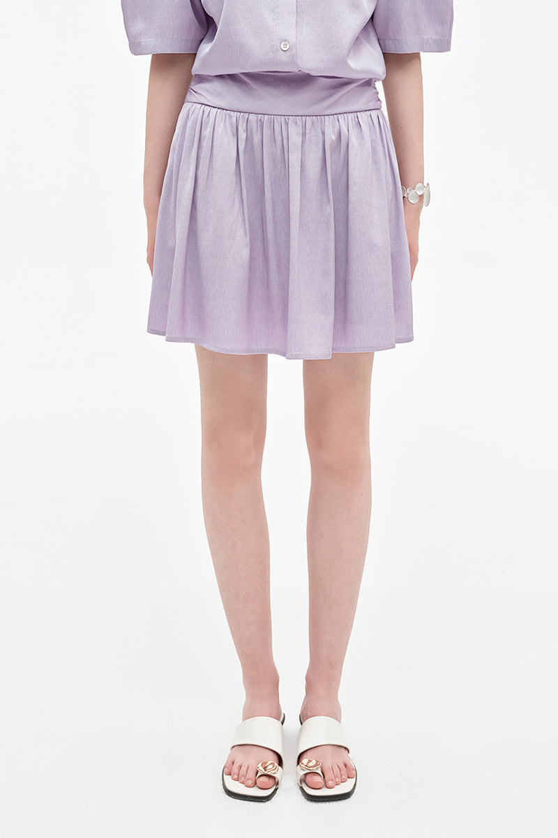 Acetate Tencel Blended Raglan Sleeve Shirt