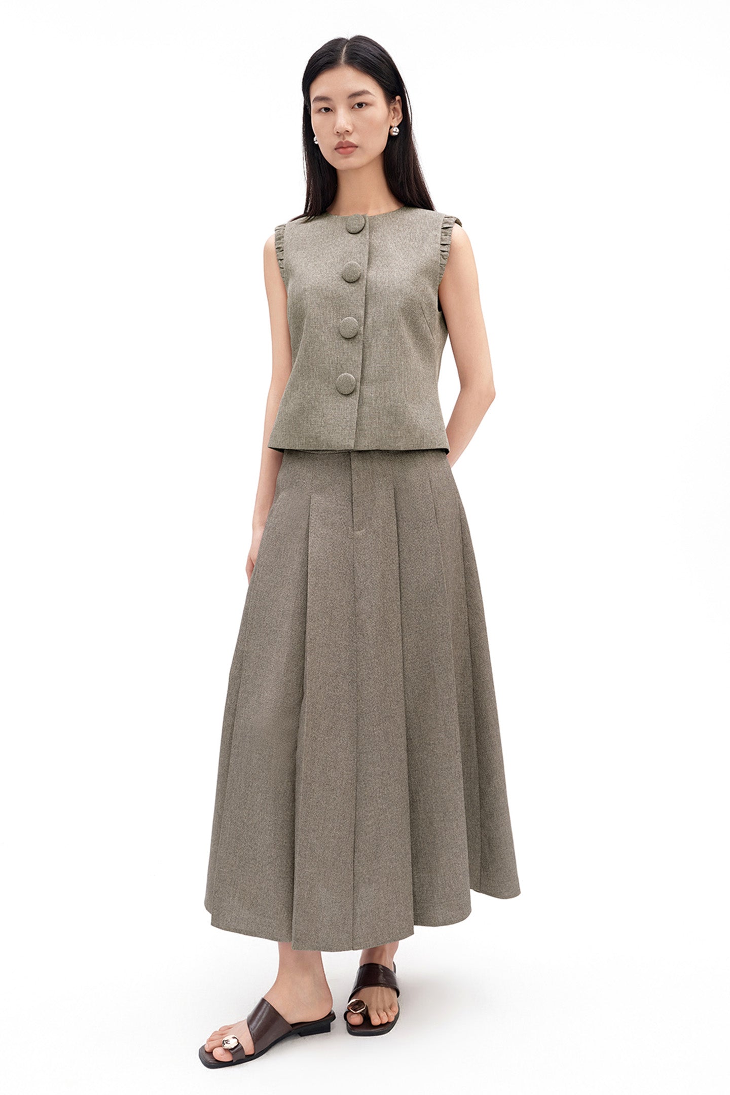 Classic Pleated Skirt