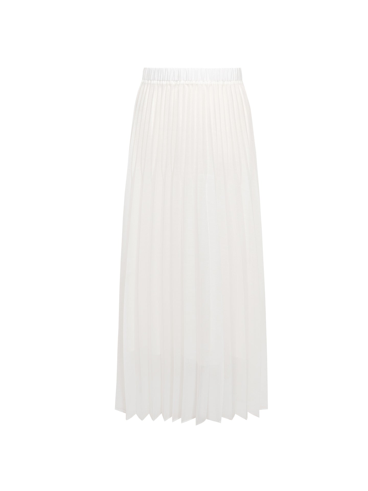 French-Style 3D Pleated Skirt