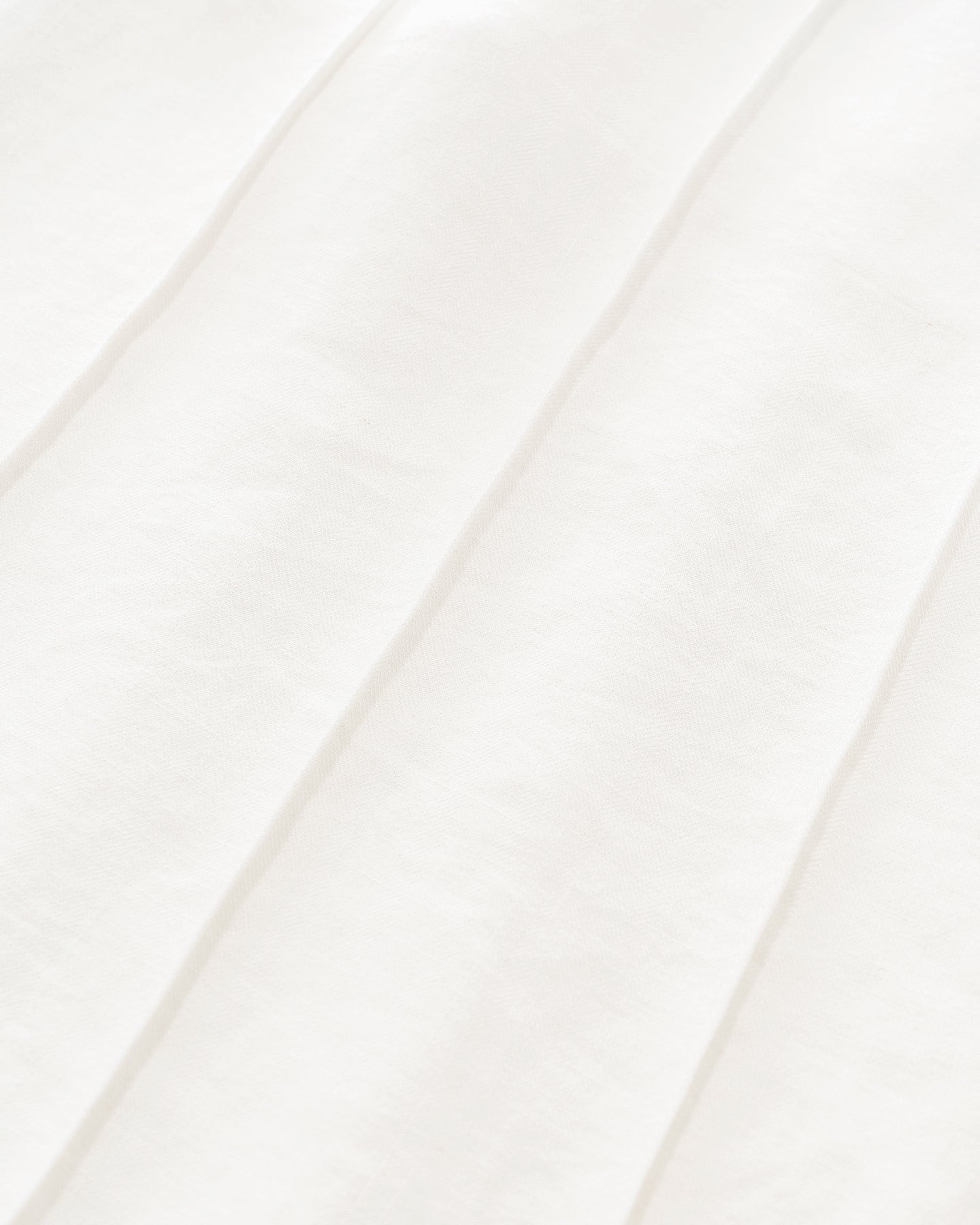 Linen blend pleated wide-leg casual pants
