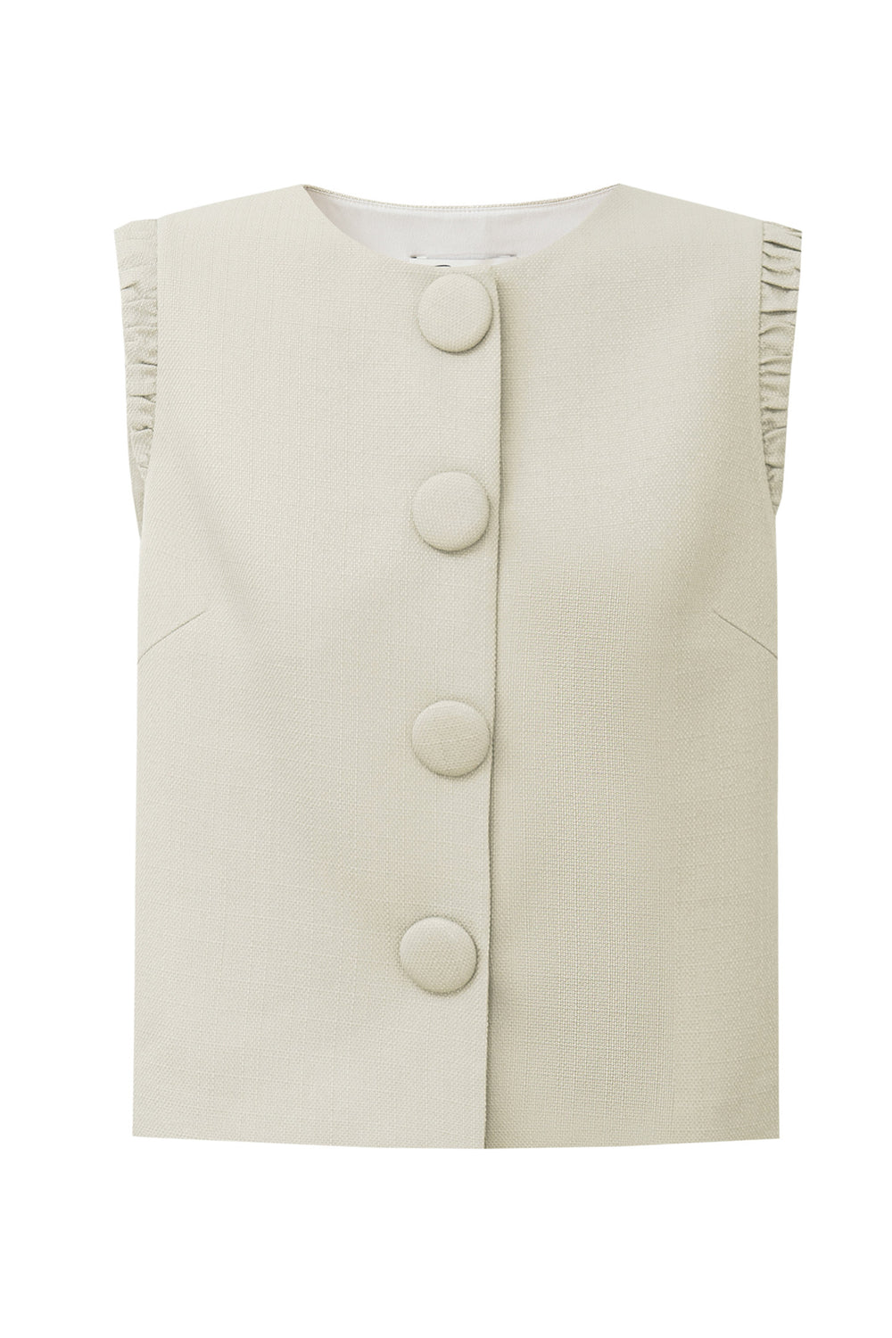 Vintage-Style Cropped Vest