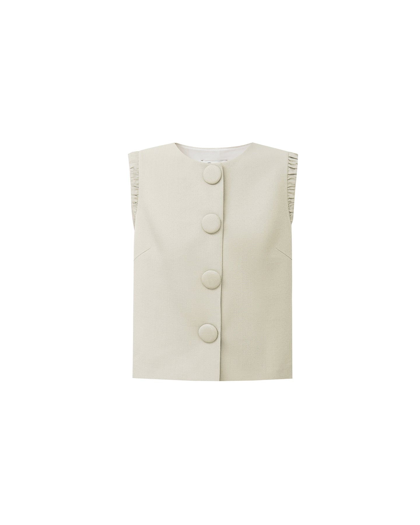 Vintage-Style Cropped Vest