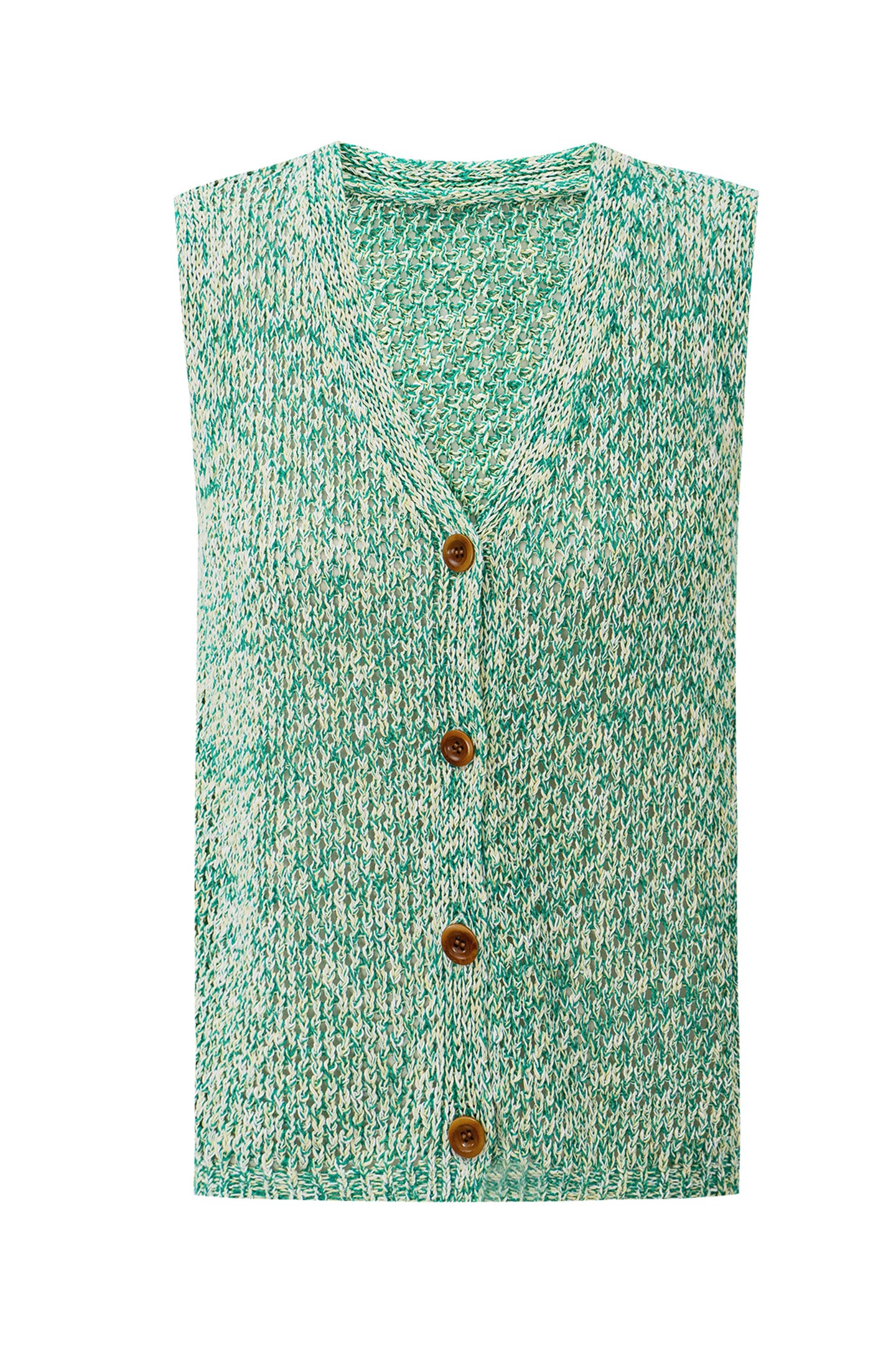 Retro V-neck Knit Cardigan