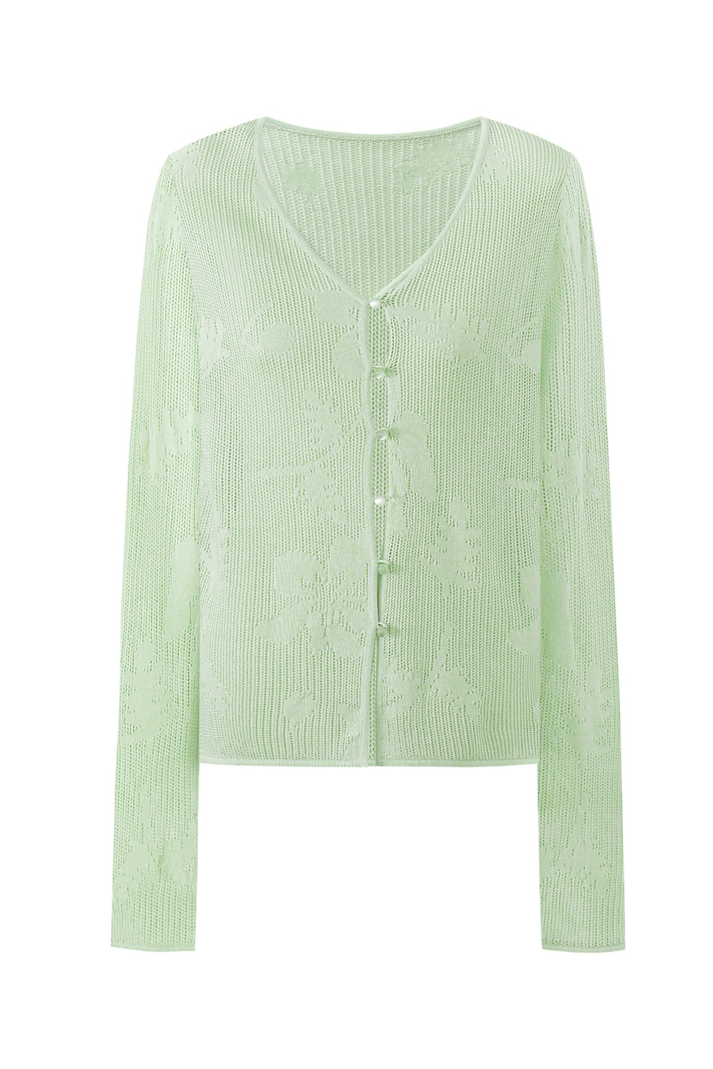 Tencel Open-Knit Sweater