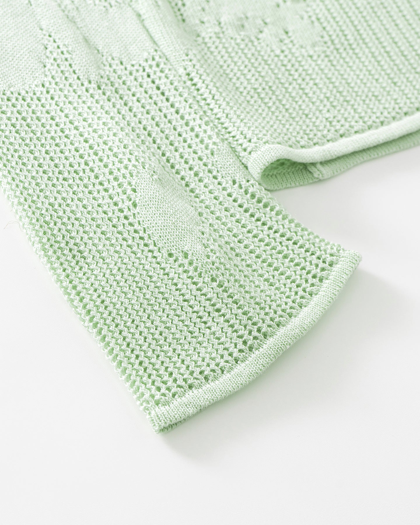 Tencel Open-Knit Sweater