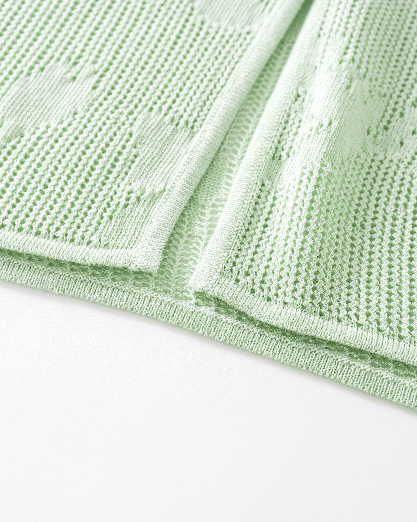 Tencel Open-Knit Sweater