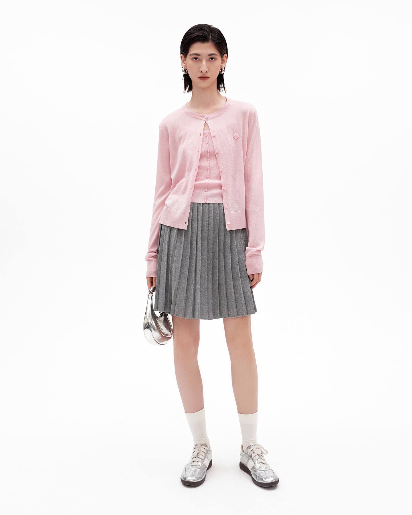 Classic Wool Knit Cardigan