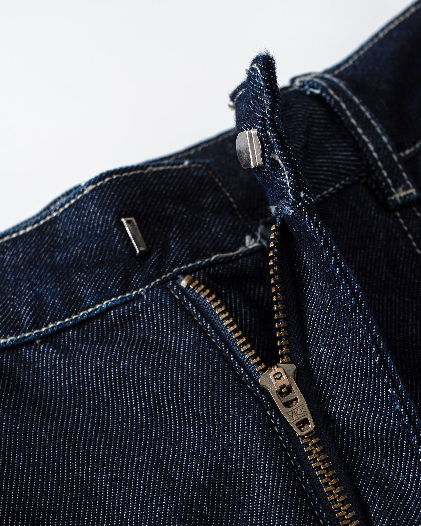 Cotton-Lyocell-Blend Vintage Denim Vest & Skirt
