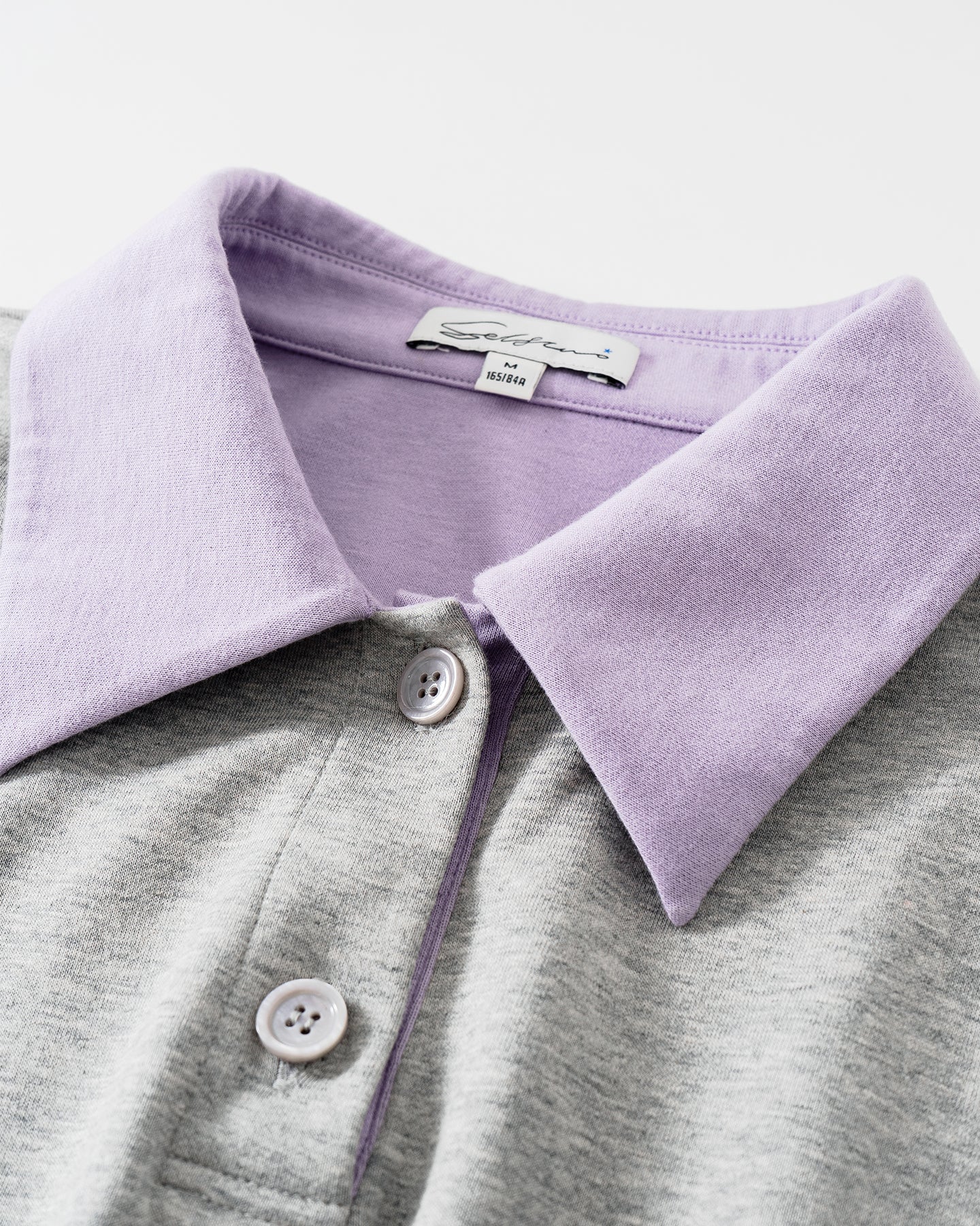 Cotton-Blend Turndown Collar Polo Shirt