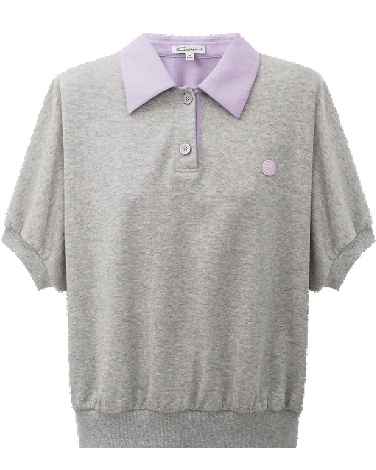 Cotton-Blend Turndown Collar Polo Shirt