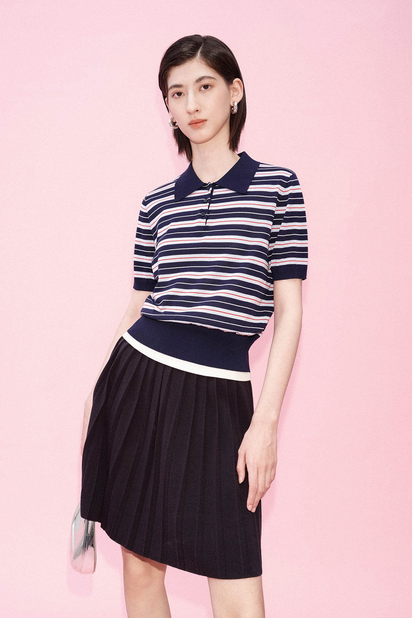 Striped Polo Shirt