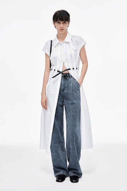 SELFWHO Loose Elegant Dress