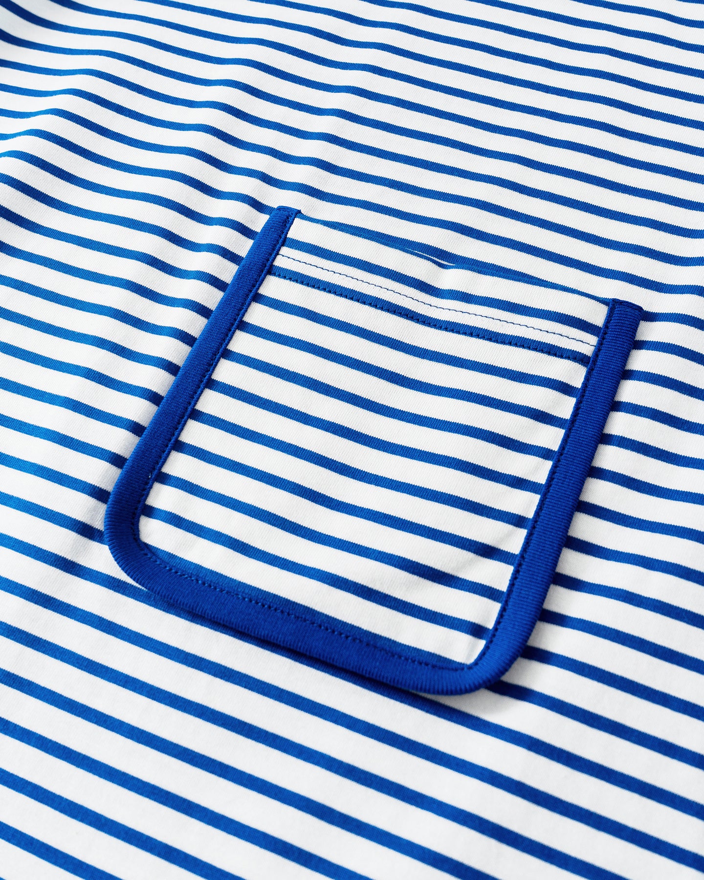 Pure Cotton Striped U-Neck Dress