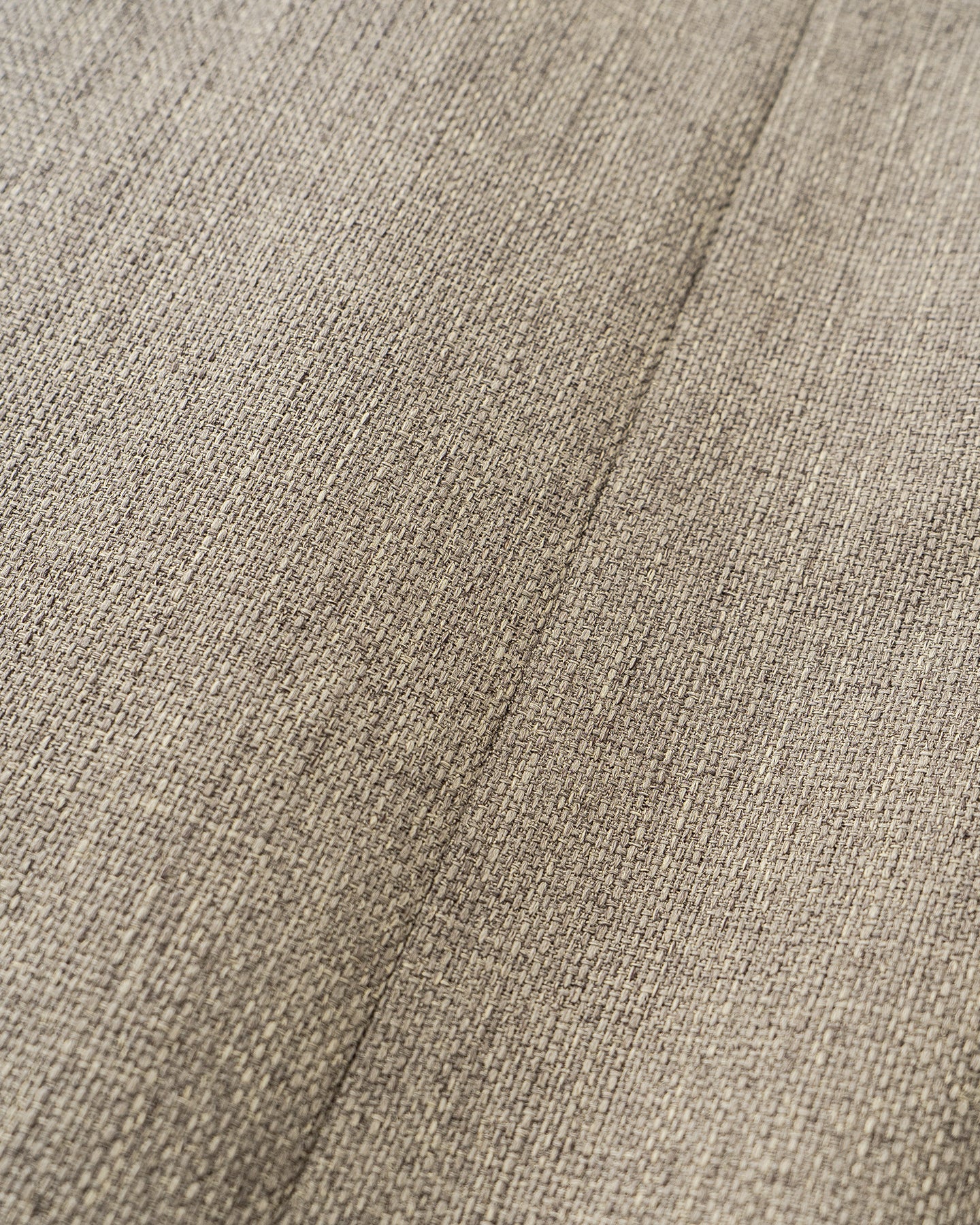Imported Sleeveless Round-Neck Dress with Linen-Like Texture