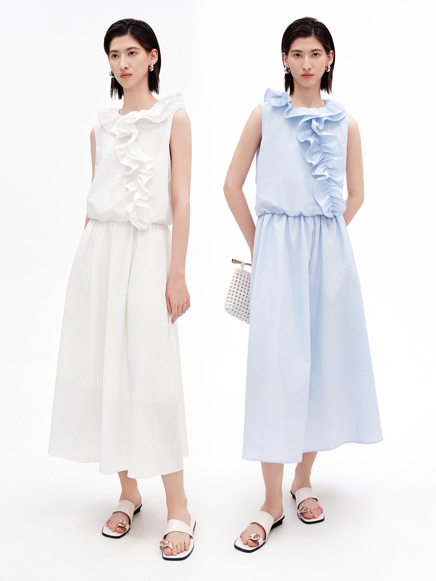 Cotton Blend Dress
