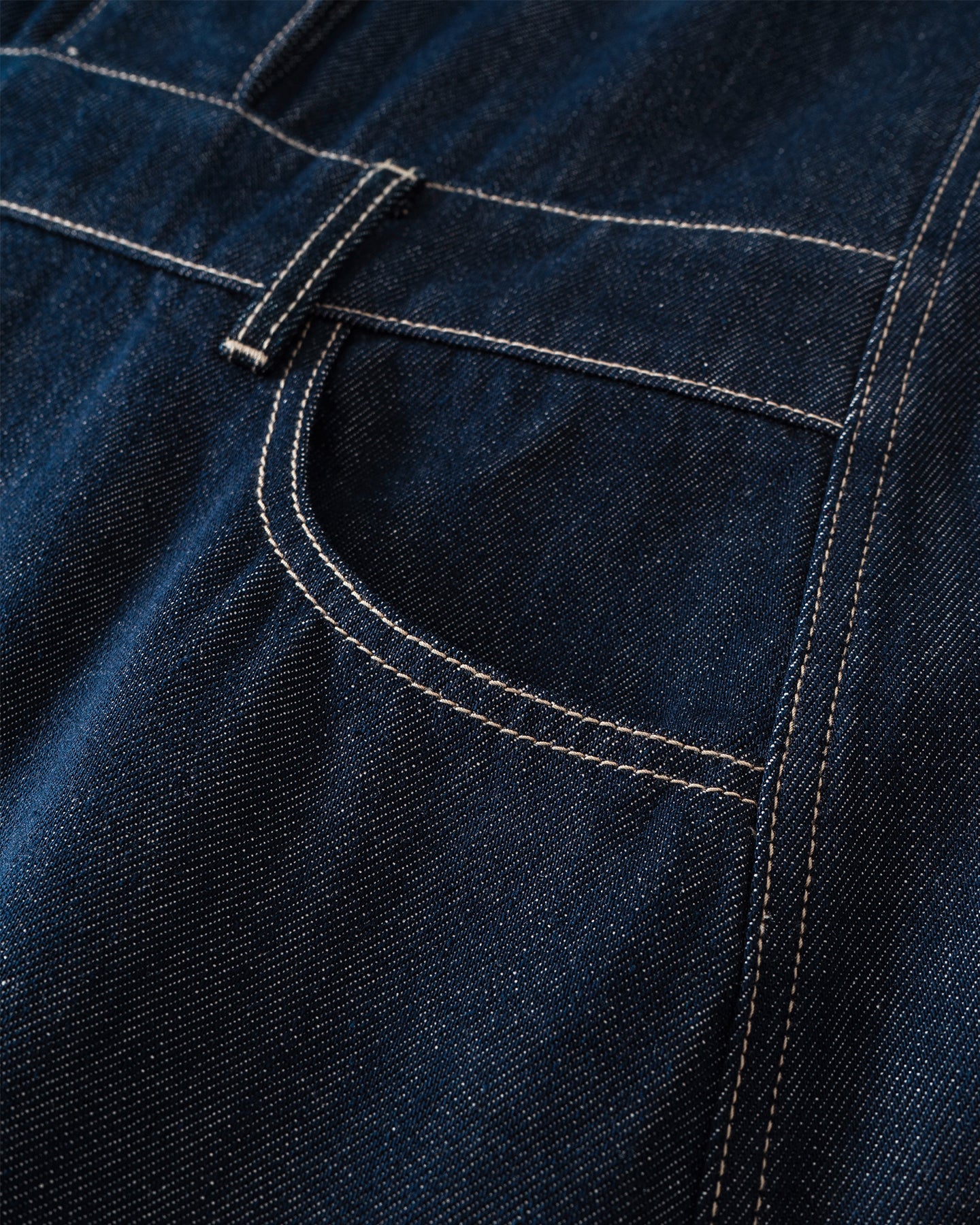 Retro Raw Denim-Style Sleeveless Dress
