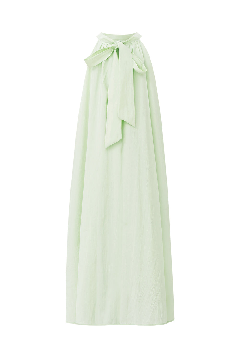 Modal-Blend French-Style Ribbon-Tie Dress