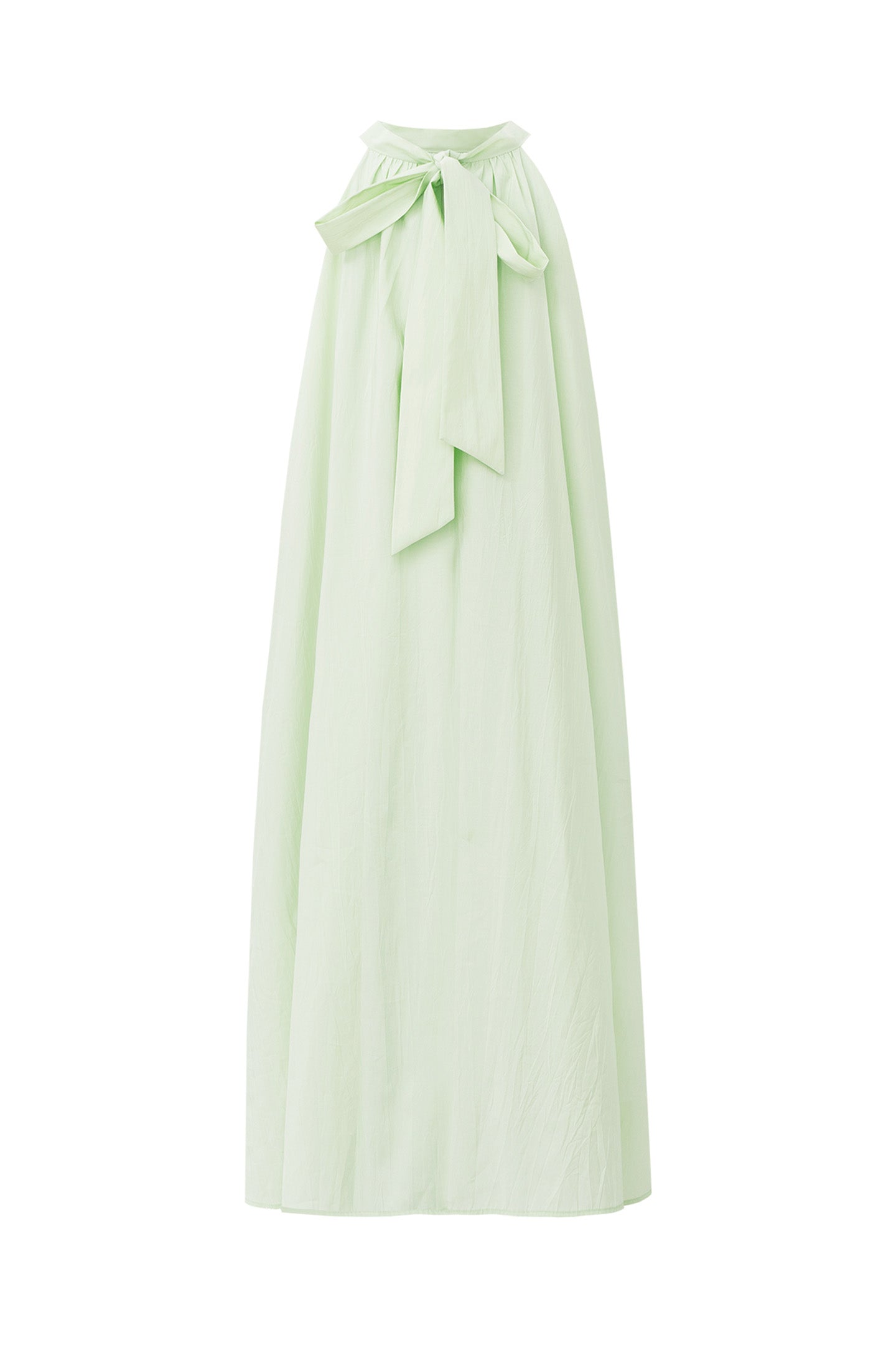 Modal-Blend French-Style Ribbon-Tie Dress