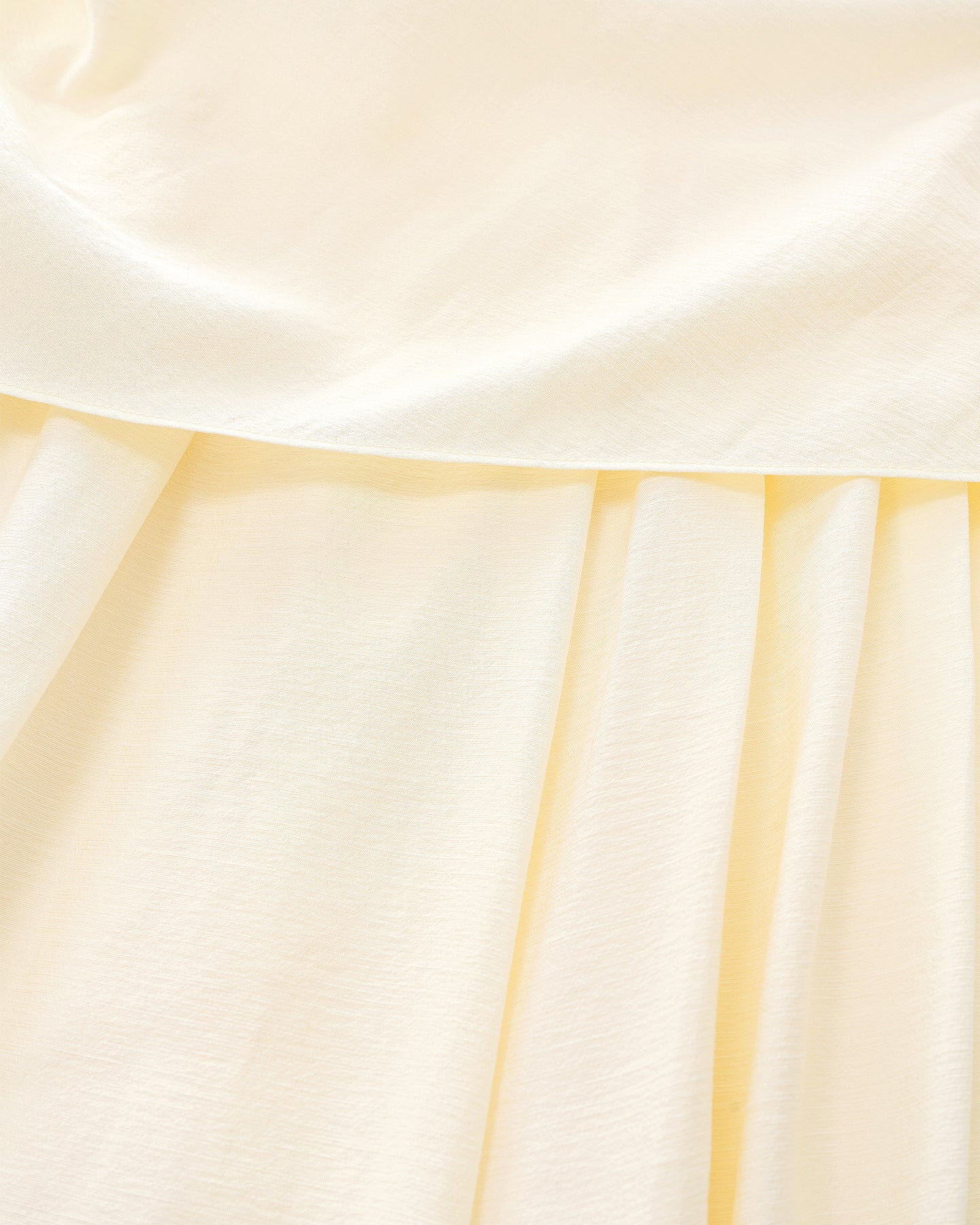 Acetate blend pleated slip dress