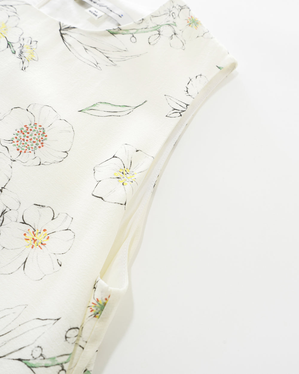 Printed Acetate-Blend Dress