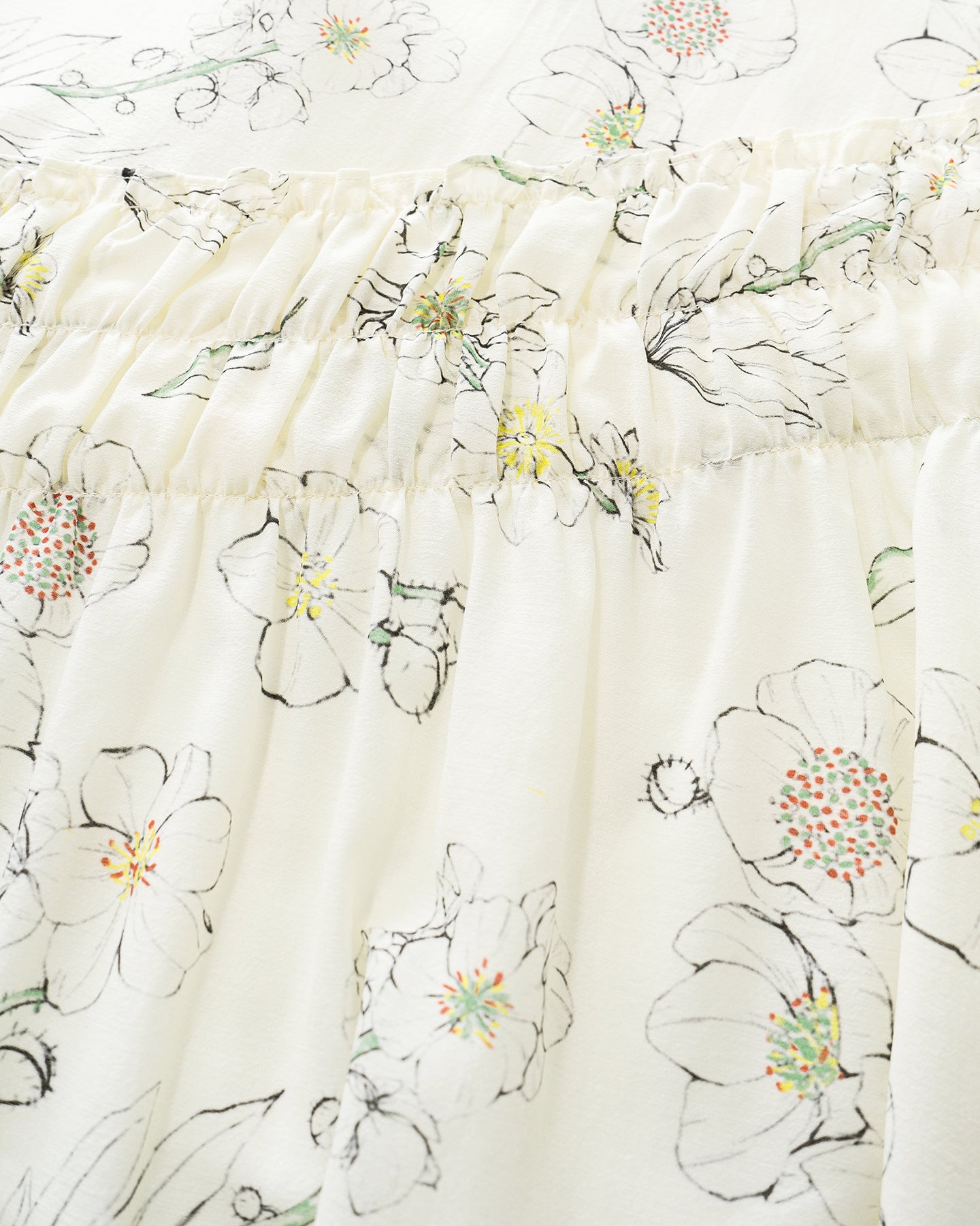 Printed Acetate-Blend Dress