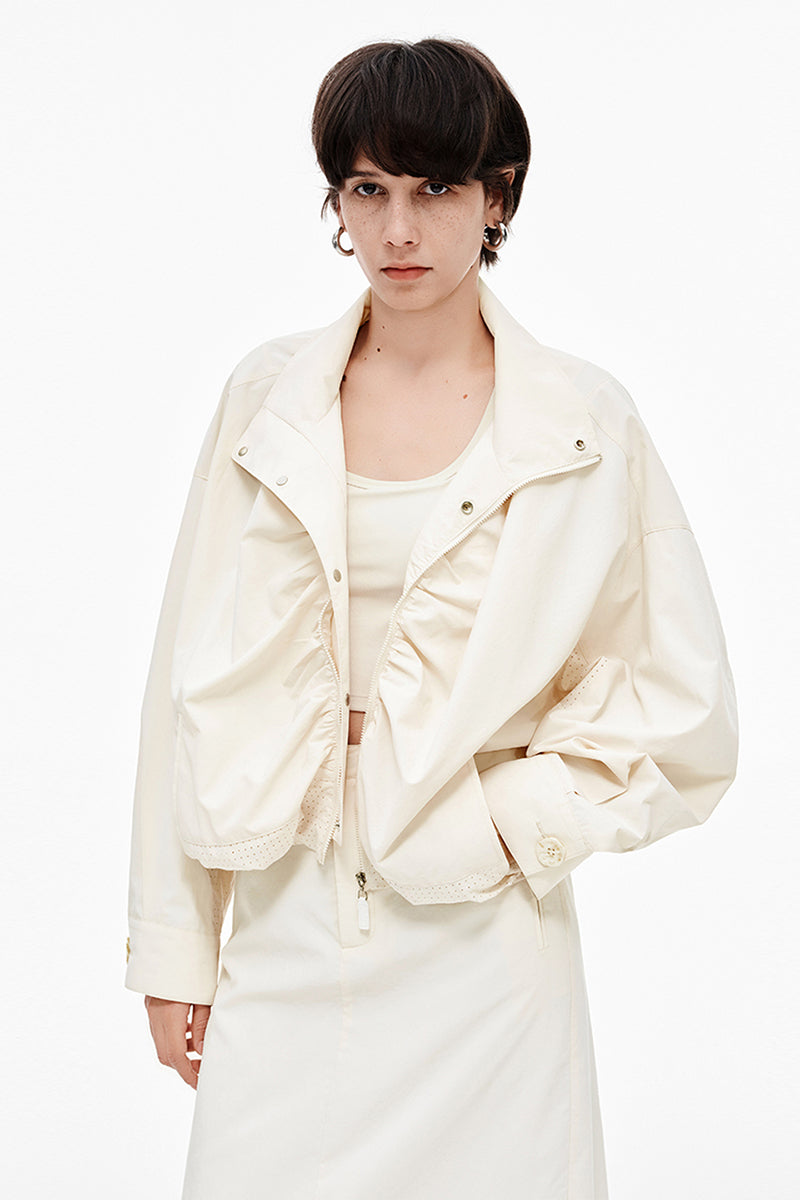 SELFWHO Comfortable Breathable Punching Technology Top