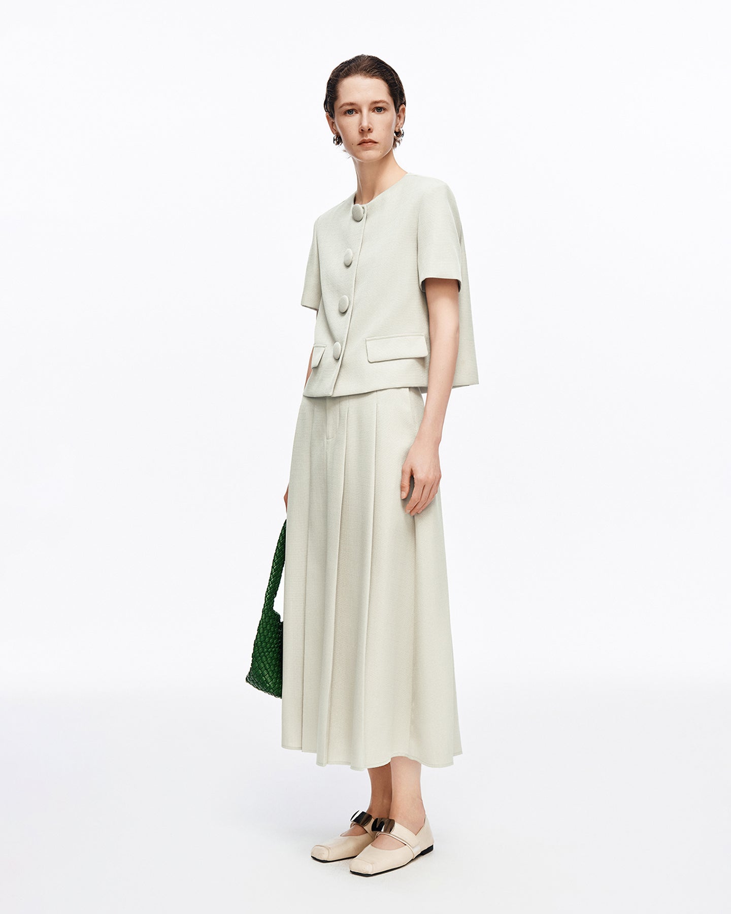 Imported Linen-Look "Old Money" Style Suit