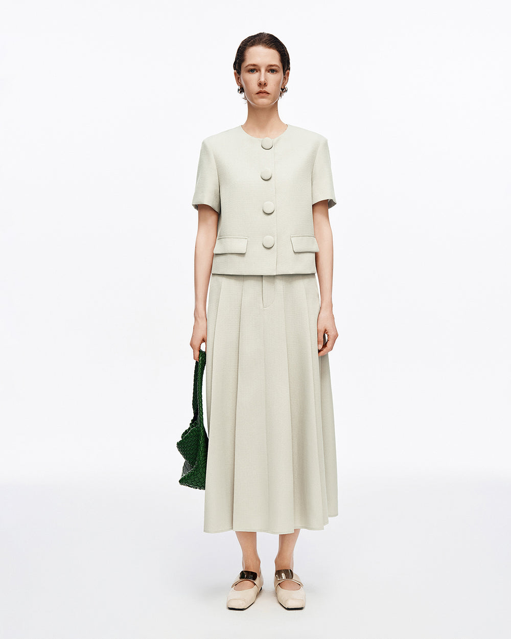 Imported Linen-Look "Old Money" Style Suit