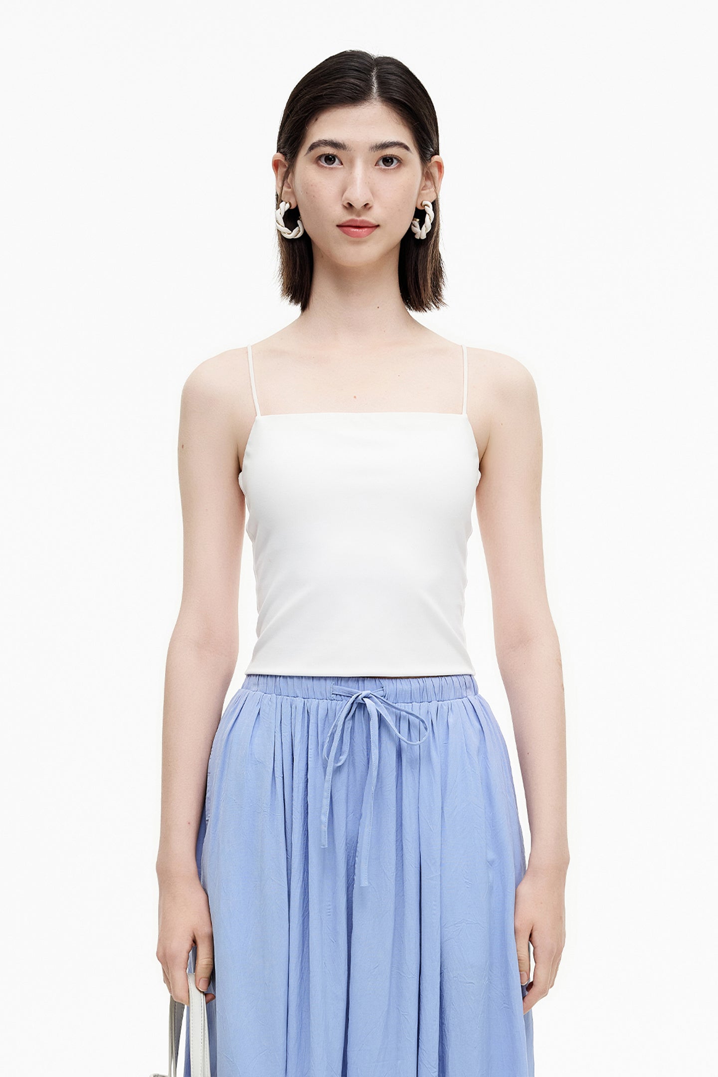 SELFWHO Meconopsis Series with chest pad integrated inner camisole
