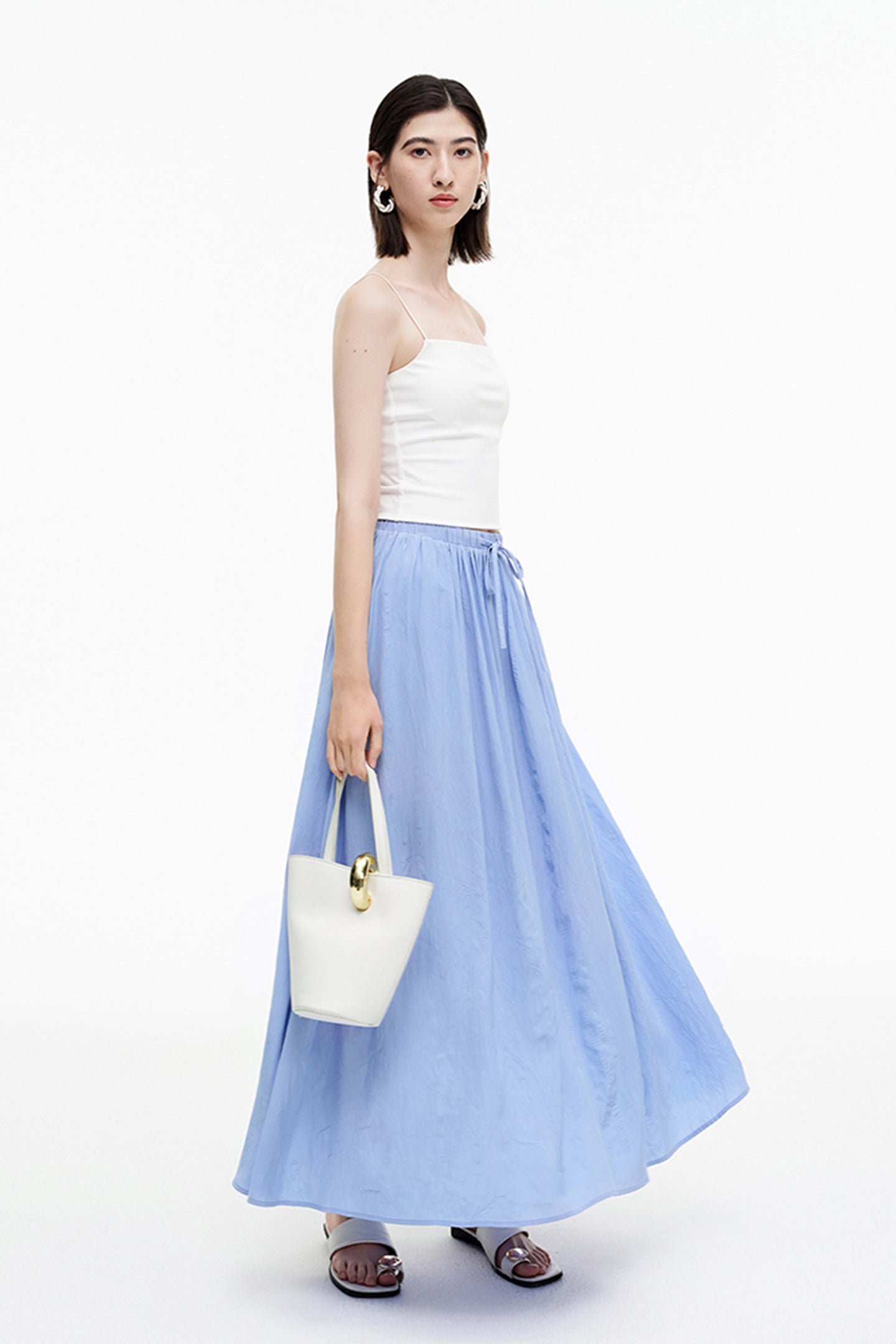 SELFWHO Meconopsis Series with chest pad integrated inner camisole