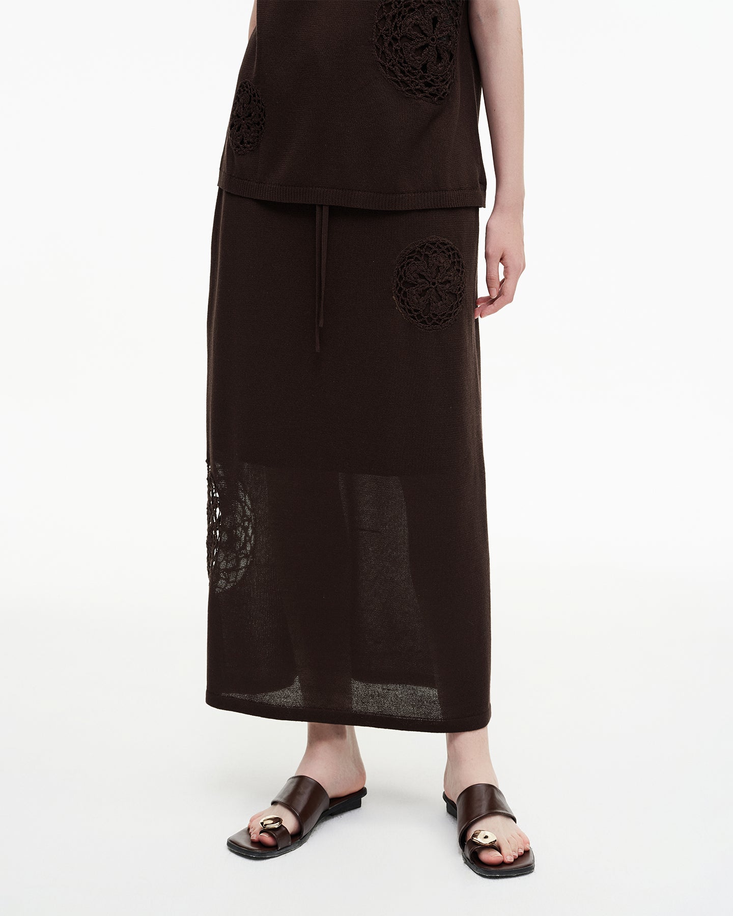 Selfwho Meconopsis Series Lyselle Vest & Skirt