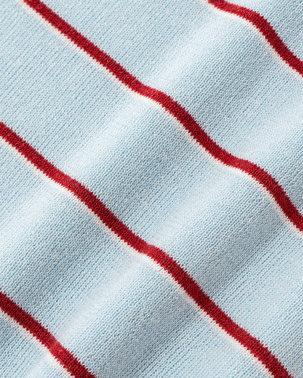 Lyocell-Linen Blend Contrast-Stripe Knitted Sleeveless Top