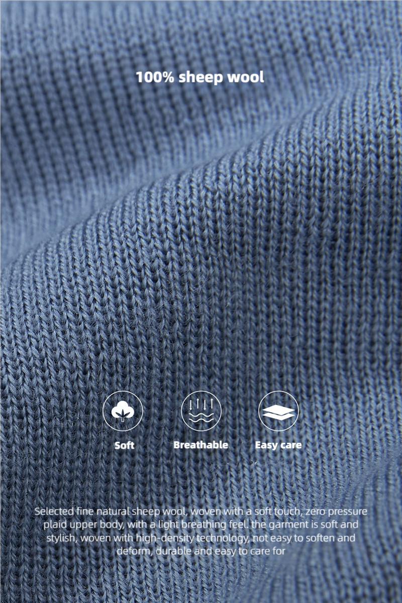 Turtleneck wool knitted shirt tight-fitting bottoming top