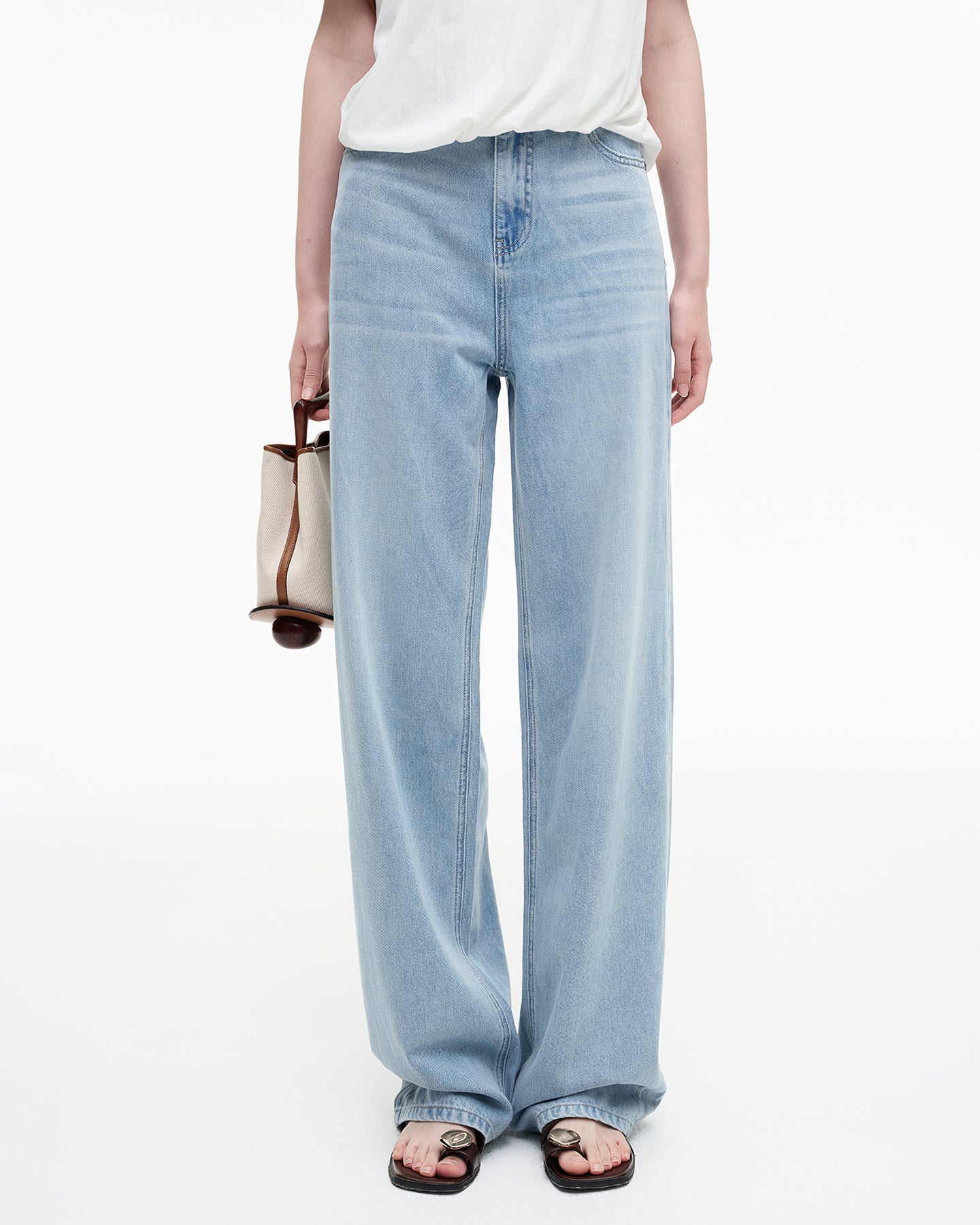 Lyocell Blend Vintage Jeans