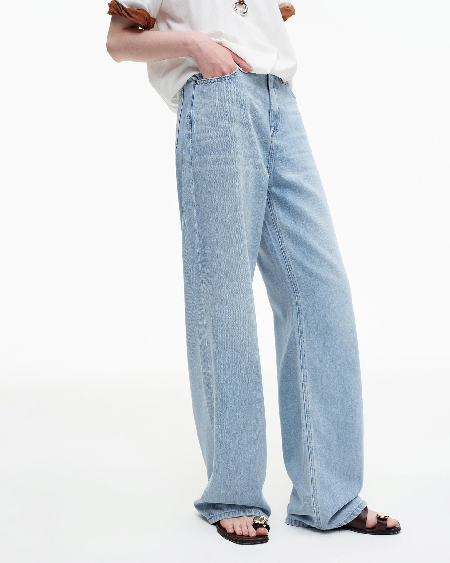 Lyocell Blend Vintage Jeans