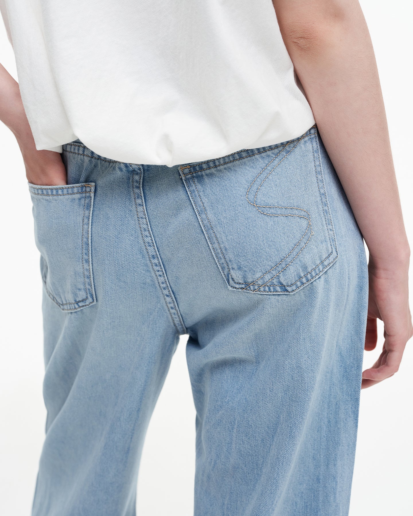 Lyocell Blend Vintage Jeans