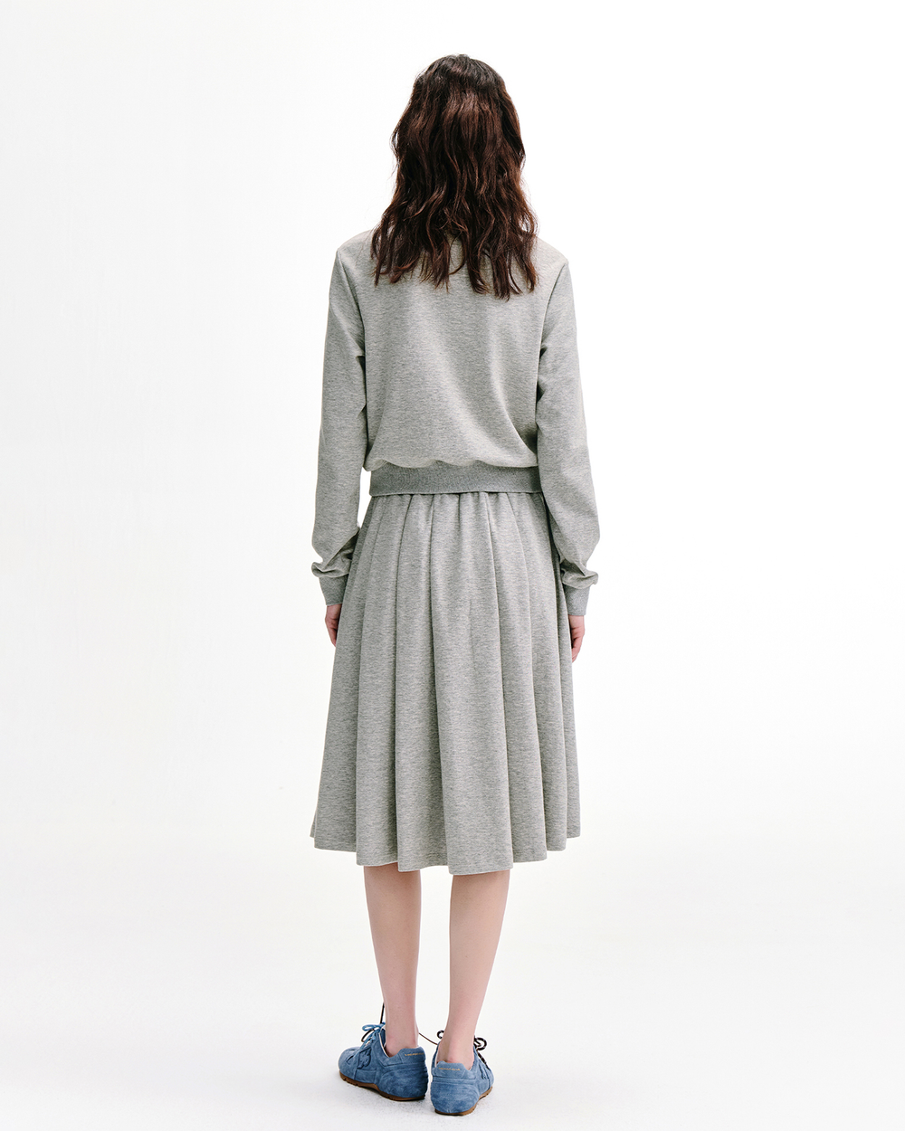 Smiley Polo & Pleated Skirt Co-ord Set