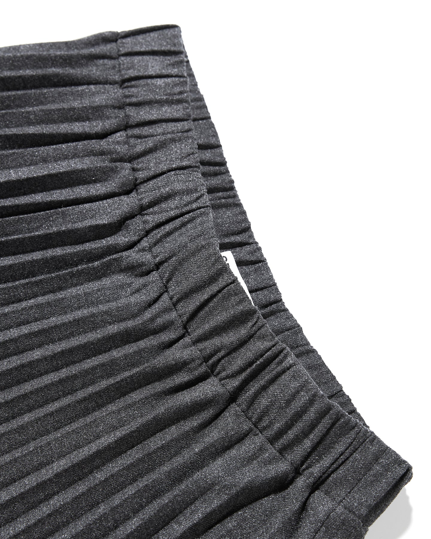 Heavy three-Dimensional Double Pleated Skirt