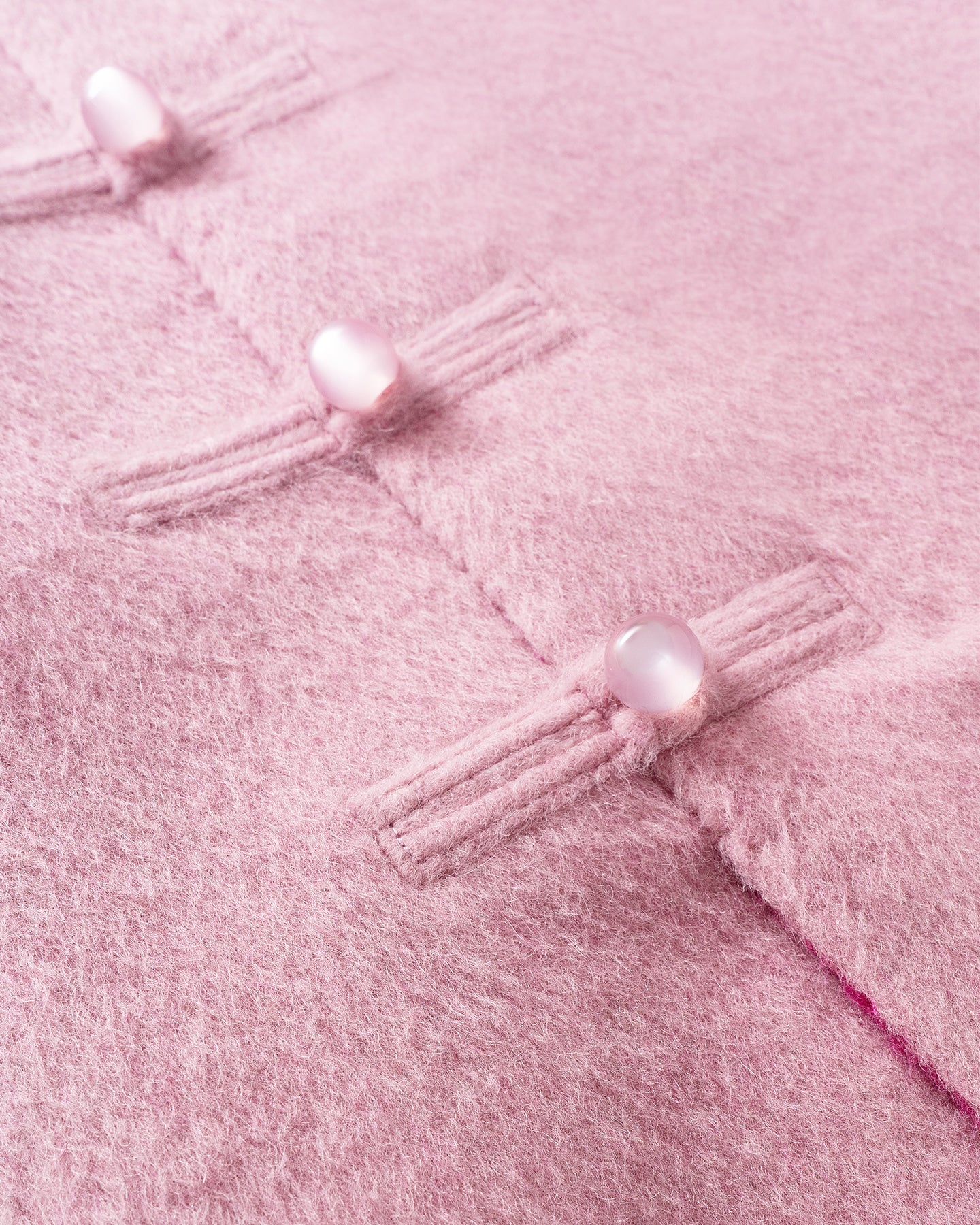 New Chinese-style light pink half-length skirt
