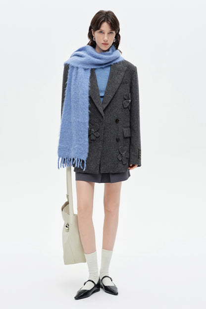 SELFWHO Alpaca Blend Scarf