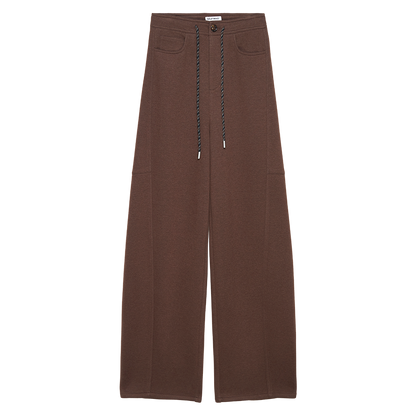 SELFWHO commuter loose drawstring casual pants