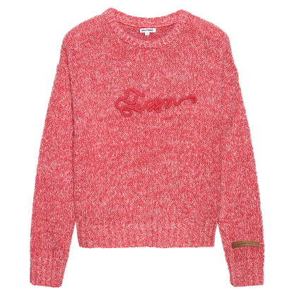 Wool Solid Color Crew Neck Sweater